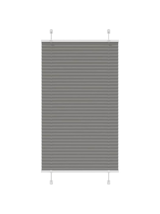 Laskostettu sokea antrasiitti 70x150 cm kankaan leveys 69,4 cm