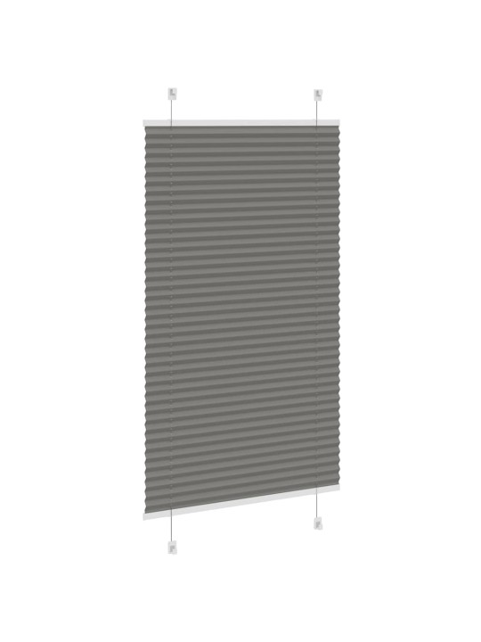 Laskostettu sokea antrasiitti 70x150 cm kankaan leveys 69,4 cm