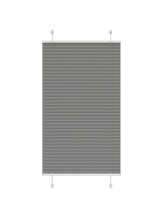 Laskostettu sokea antrasiitti 80x150 cm kankaan leveys 79,4 cm