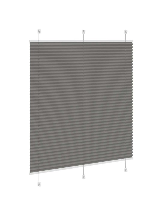 Laskostettu sokea antrasiitti 120x150 cm kankaan leveys 119,4cm