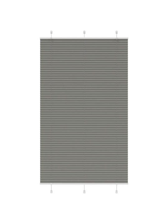 Laskostettu sokea antrasiitti 120x200 cm kankaan leveys 119,4cm
