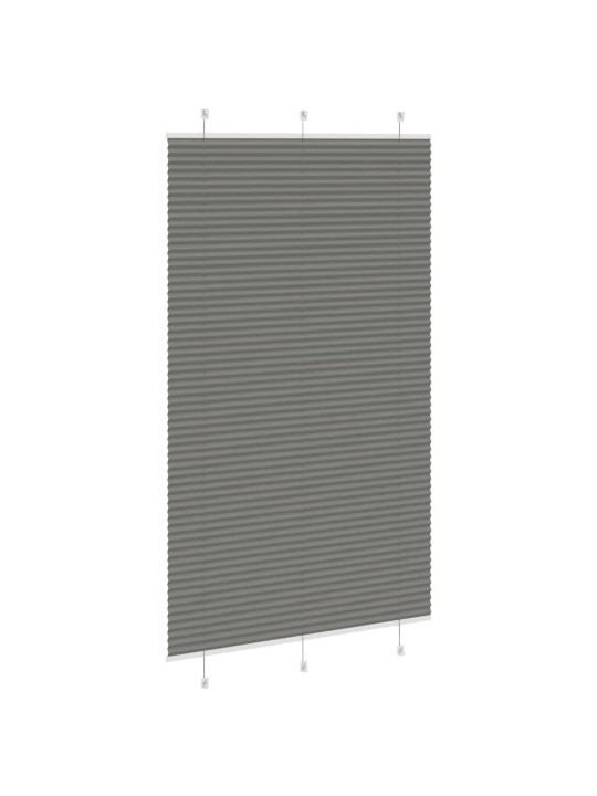 Laskostettu sokea antrasiitti 120x200 cm kankaan leveys 119,4cm
