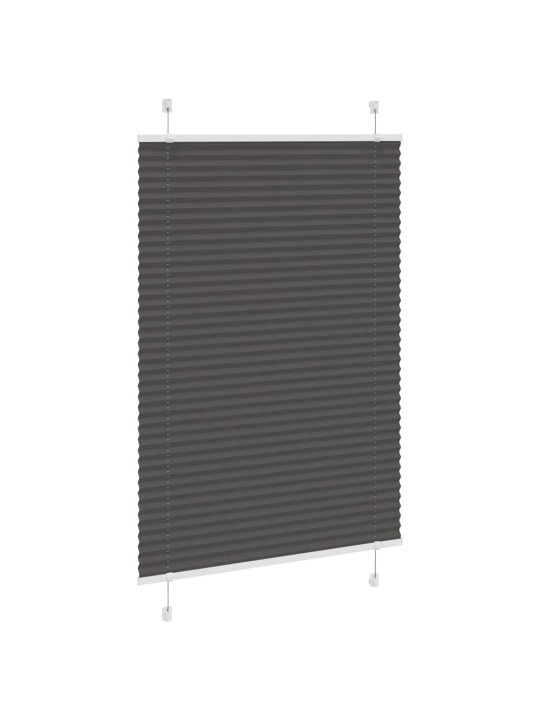 Laskostettu blind musta 100x150 cm kankaan leveys 99,4 cm