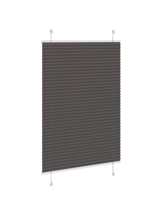 Laskostettu blind musta 100x150 cm kankaan leveys 99,4 cm
