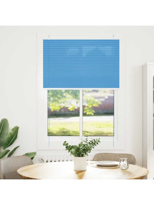Laskostettu blind sininen 90x150 cm kankaan leveys 89,4 cm