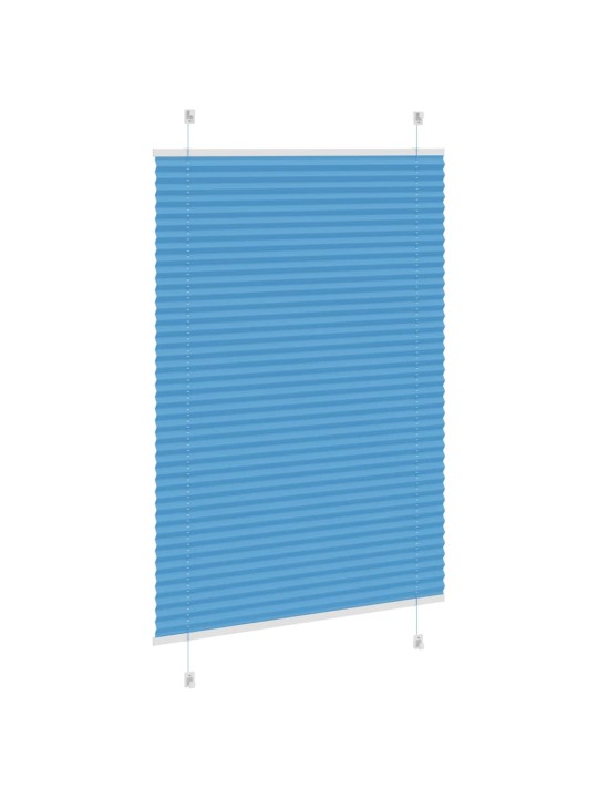 Laskostettu blind sininen 90x150 cm kankaan leveys 89,4 cm