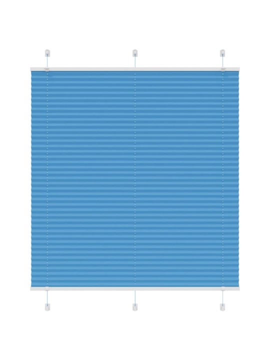 Laskostettu blind sininen 120x150 cm kankaan leveys 119,4 cm