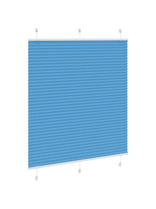 Laskostettu blind sininen 120x150 cm kankaan leveys 119,4 cm