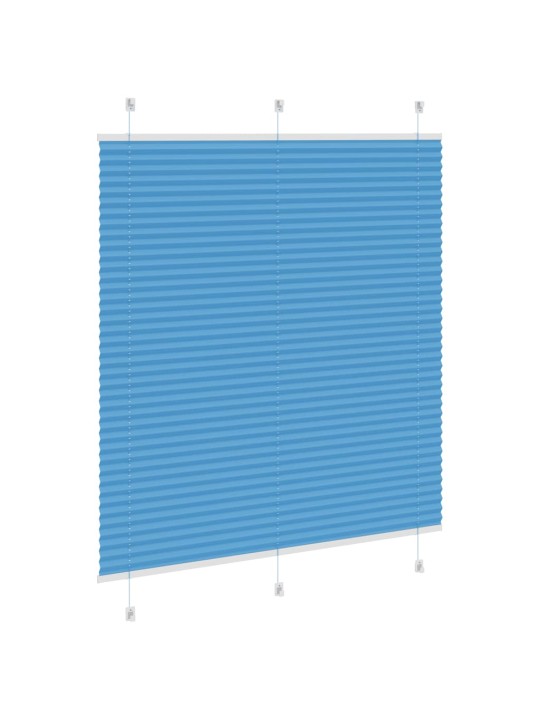 Laskostettu blind sininen 120x150 cm kankaan leveys 119,4 cm