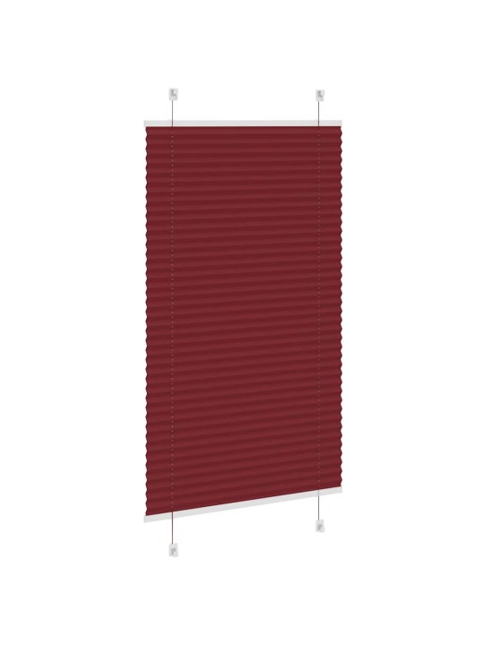 laskostettu Blind Bordeaux Red 70x150 cm Kankaan leveys
