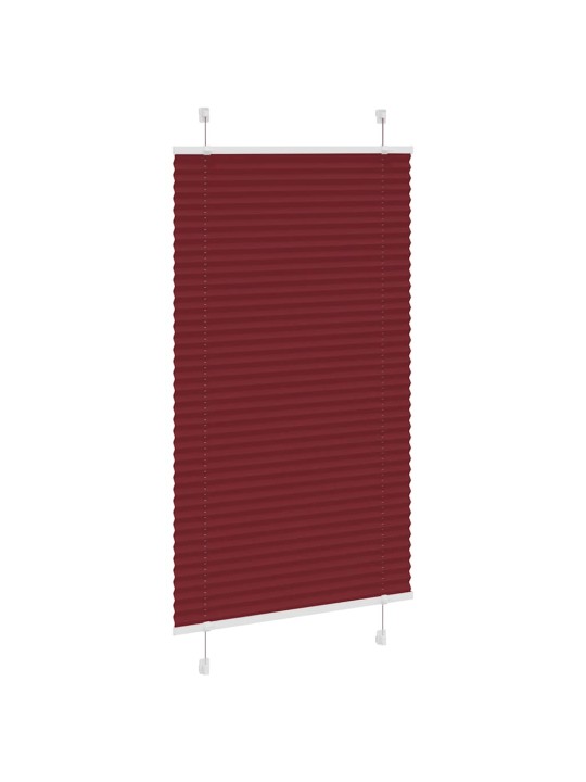 Laskostettu blind bordeaux red 80x150 cm kankaan leveys