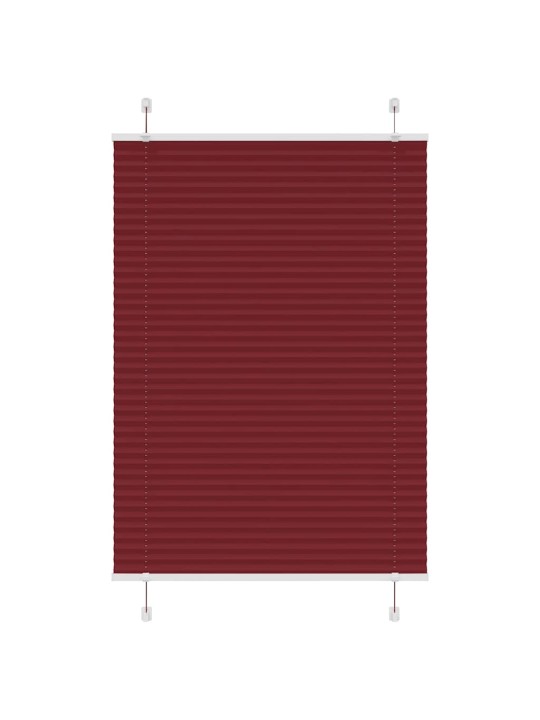 Laskostettu blind bordeaux red 85x150 cm kankaan leveys