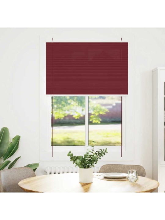 Laskostettu blind bordeaux red 90x150 cm kankaan leveys