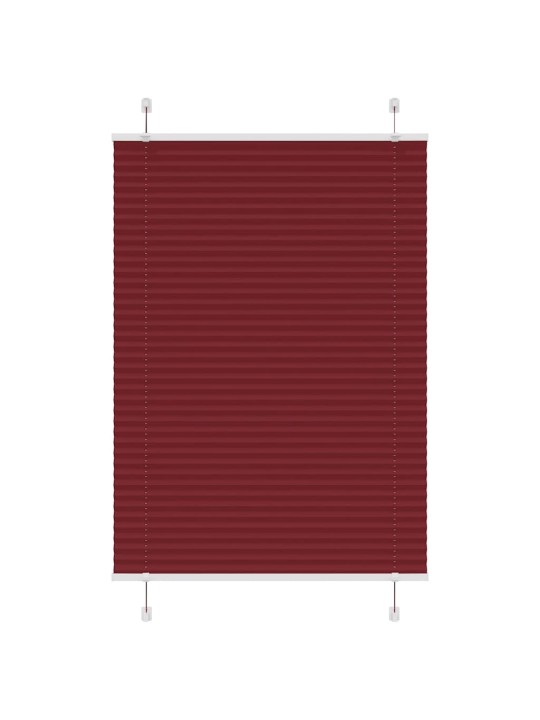 Laskostettu blind bordeaux red 95x150 cm kankaan leveys