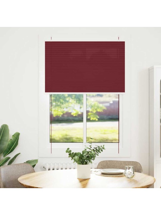 Laskostettu blind bordeaux red 95x150 cm kankaan leveys