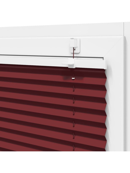 laskostettu blind Bordeaux Red 100x150 cm Kankaan leveys