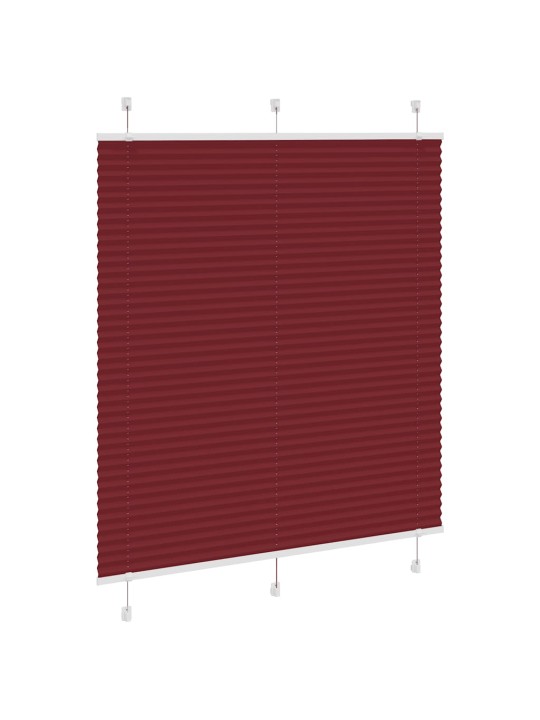 laskostettu blind Bordeaux Red 120x150 cm Kankaan leveys
