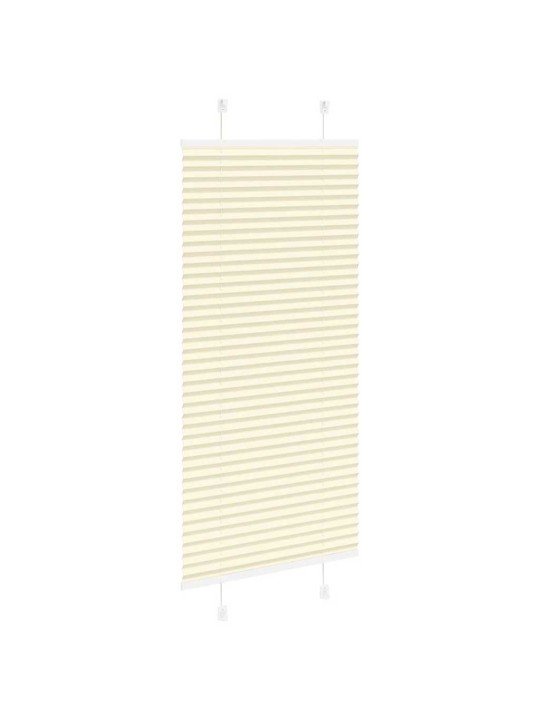 Laskostettu blind cream 60x100 cm kankaan leveys 59,4 cm