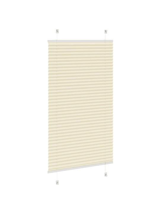 Laskostettu blind cream 80x100 cm kankaan leveys 79,4 cm