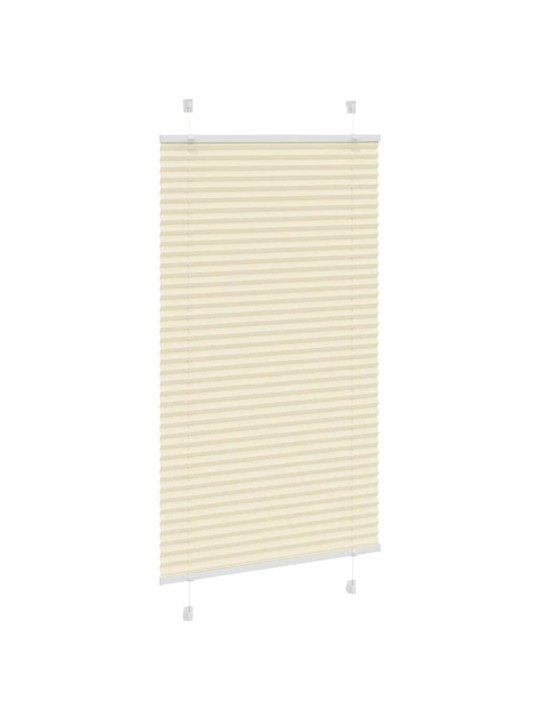 Laskostettu blind cream 70x150 cm kankaan leveys 69,4 cm