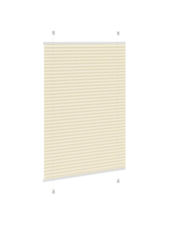Laskostettu blind cream 85x150 cm kankaan leveys 84,4 cm
