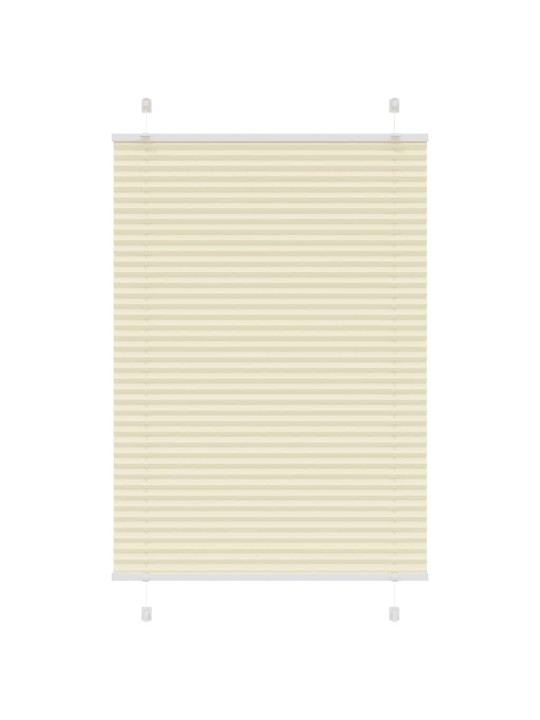 Laskostettu blind cream 90x150 cm kankaan leveys 89,4 cm