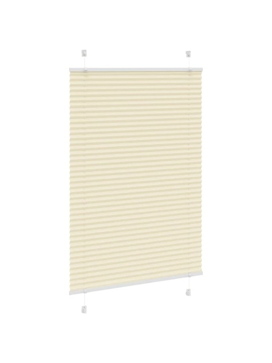 Laskostettu blind cream 90x150 cm kankaan leveys 89,4 cm