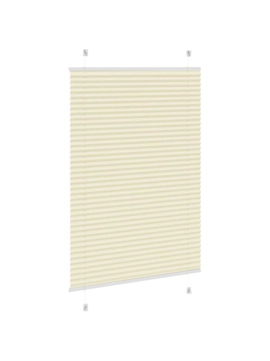Laskostettu blind cream 90x150 cm kankaan leveys 89,4 cm