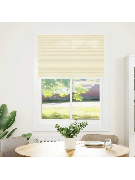 Laskostettu blind cream 95x150 cm kankaan leveys 94,4 cm