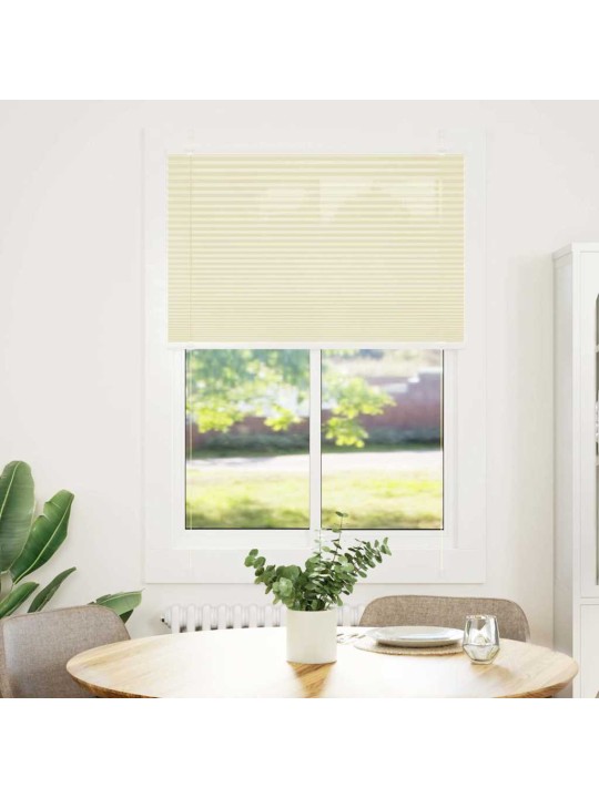 Laskostettu blind cream 100x150 cm kankaan leveys 99,4 cm
