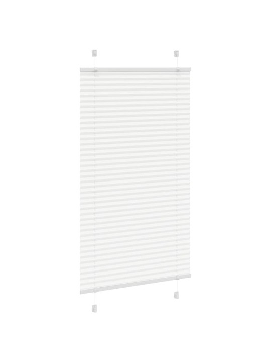 Laskostettu blind valkoinen 80x150 cm kankaan leveys 79,4 cm