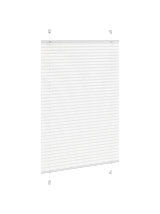 Laskostettu blind valkoinen 90x150 cm kankaan leveys 89,4 cm