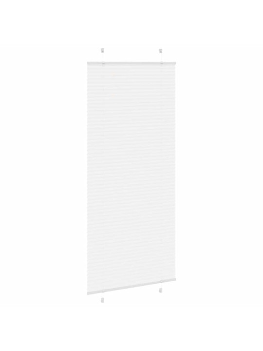 Laskostettu blind valkoinen 100x200 cm kankaan leveys 99,4 cm
