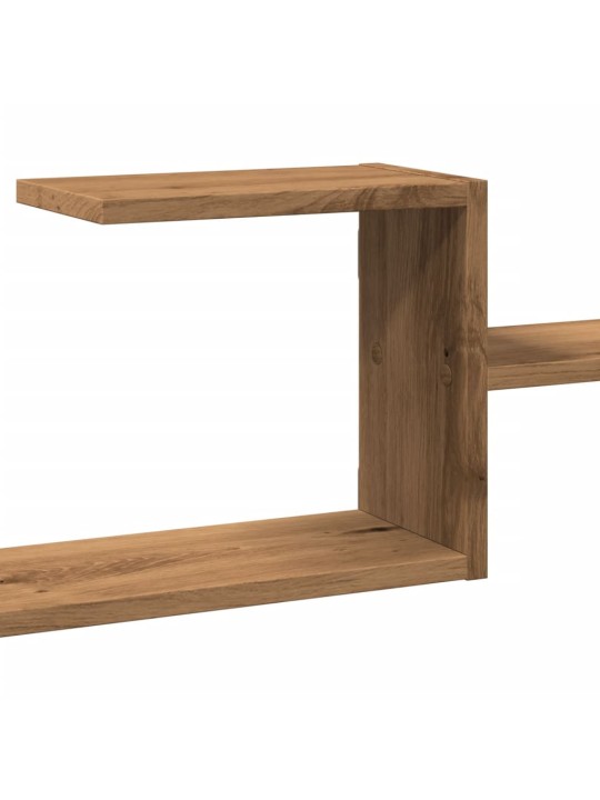 Seinähylly artesaani tammi 104x15x49 cm tekninen puu