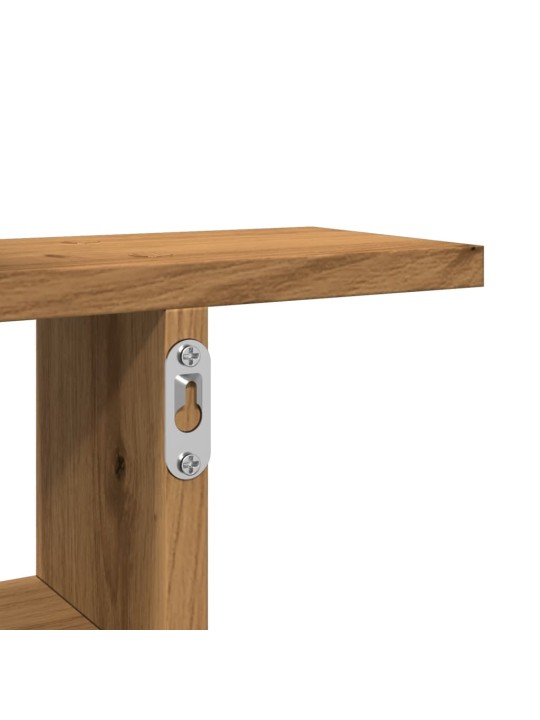 Kasvitelineet 2 kpl artesaani tammi 50x12x50 cm tekninen puu