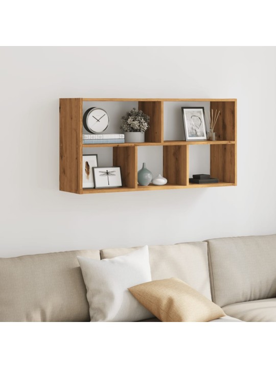 Seinähylly artesaani tammi 100x25x50 cm tekninen puu