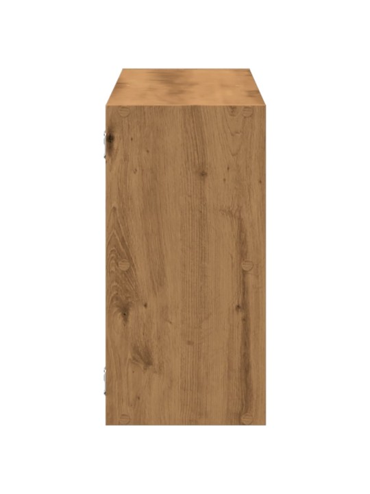 Seinähylly artesaani tammi 100x25x50 cm tekninen puu
