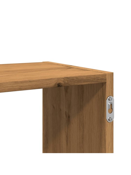 Seinähylly artesaani tammi 100x25x50 cm tekninen puu