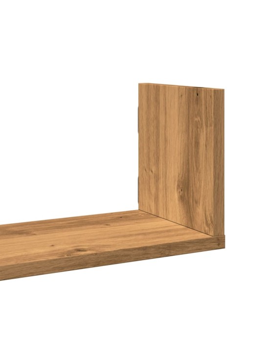 Kasvitelineet 3 kpl artesaani tammi 80x18x18 cm tekninen puu