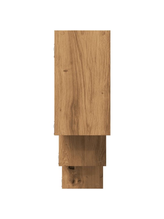 Seinähylly artesaani tammi 159x18x66 cm tekninen puu