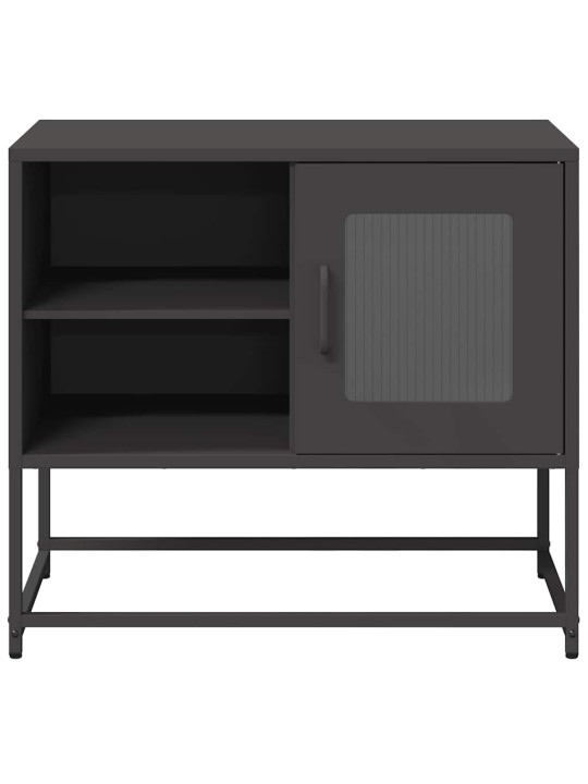 Tv-taso musta 68x39x60,5 cm teräs