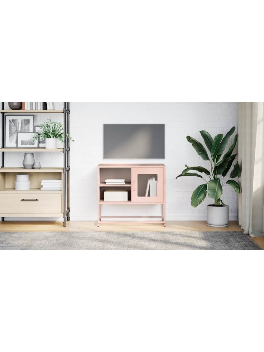 Tv-taso pinkki 68x39x60,5 cm teräs
