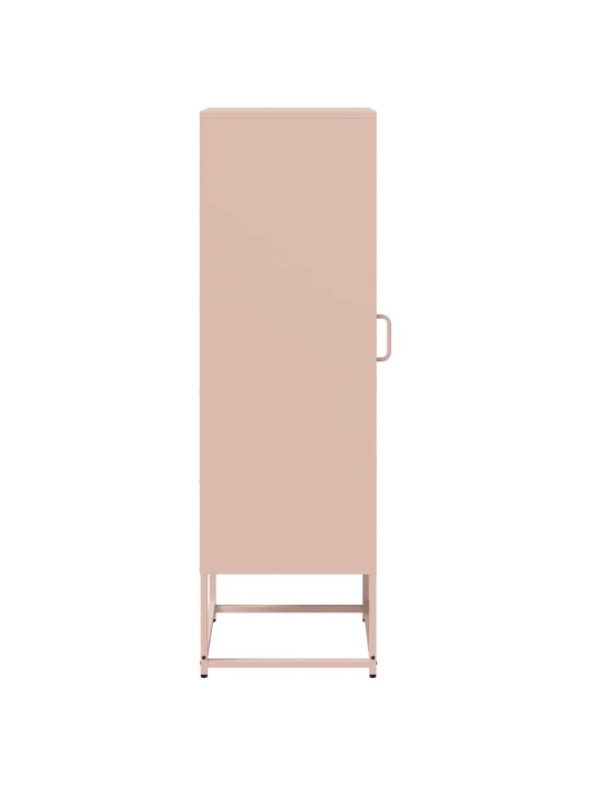 Highboard pinkki 36x39x123 cm kylmävalssattu teräs
