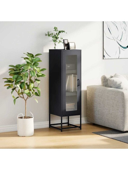 Highboard antrasiitti 36x39x123 cm kylmävalssattu teräs