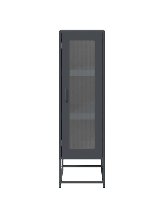 Highboard antrasiitti 36x39x123 cm kylmävalssattu teräs