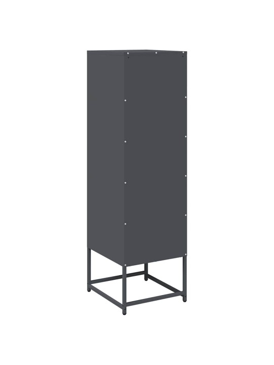 Highboard antrasiitti 36x39x123 cm kylmävalssattu teräs