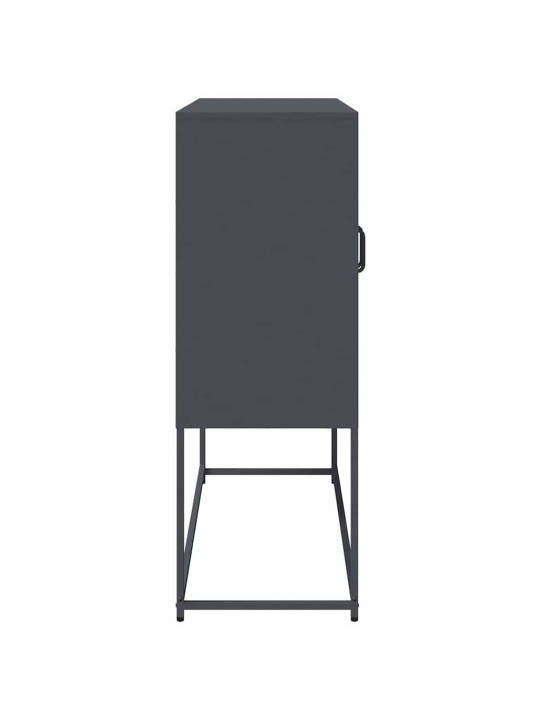 Senkki antrasiitti 100,5x39x107 cm kylmävalssattu teräs