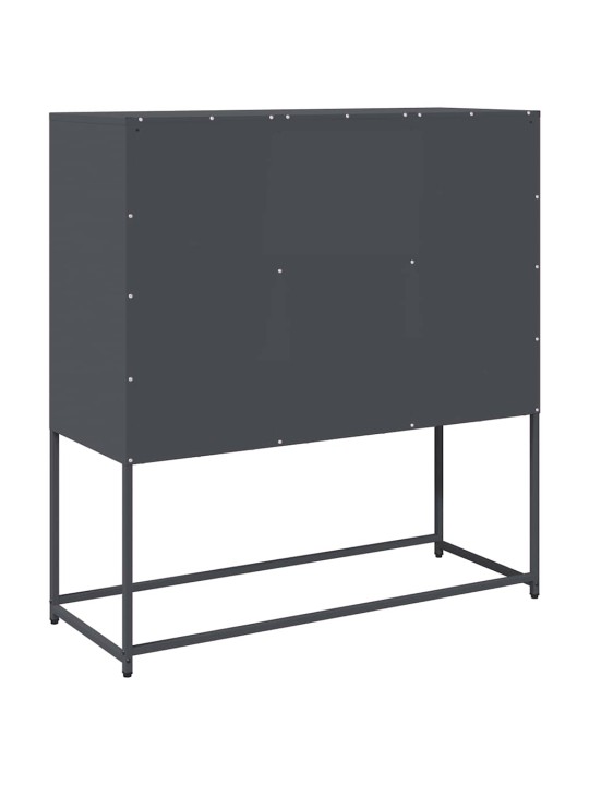 Senkki antrasiitti 100,5x39x107 cm kylmävalssattu teräs