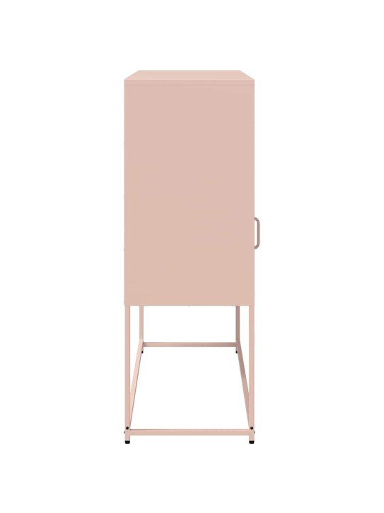 Senkki pinkki 100,5x39x107 cm kylmävalssattu teräs