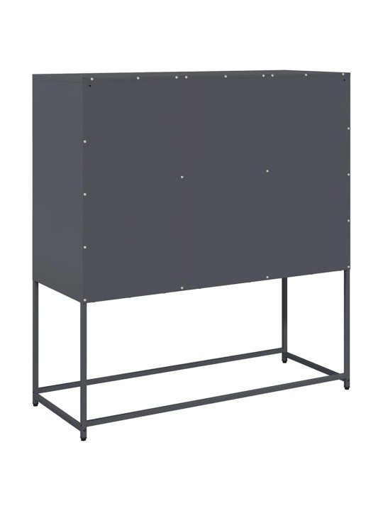 Senkki antrasiitti 100,5x39x107 cm kylmävalssattu teräs